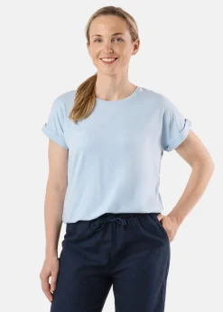 Outlet Seaside Houston Loose Fit Tee W Lt. Blue