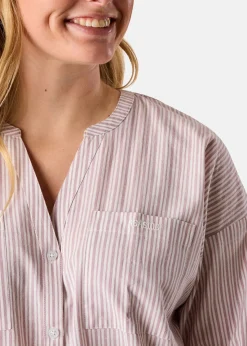 Online Seaside Houston Oversized Shirt W Pale Mauve
