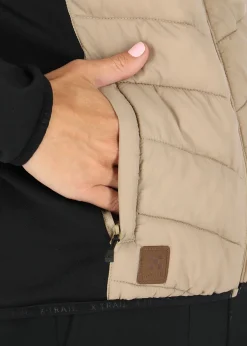 Best X-trail Hybrid Jacket W Beige/Black