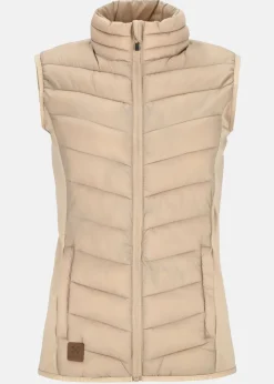 Hot X-trail Hybrid Vest W Beige/Beige