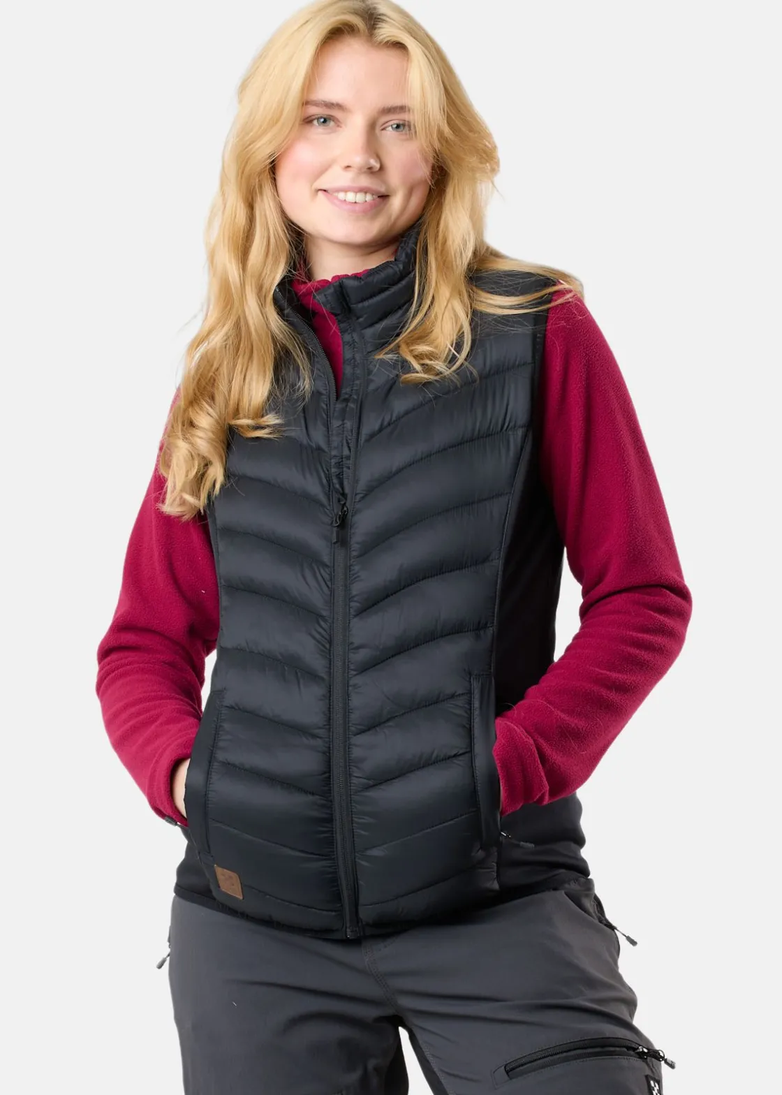 Online X-trail Hybrid Vest W Black/Black