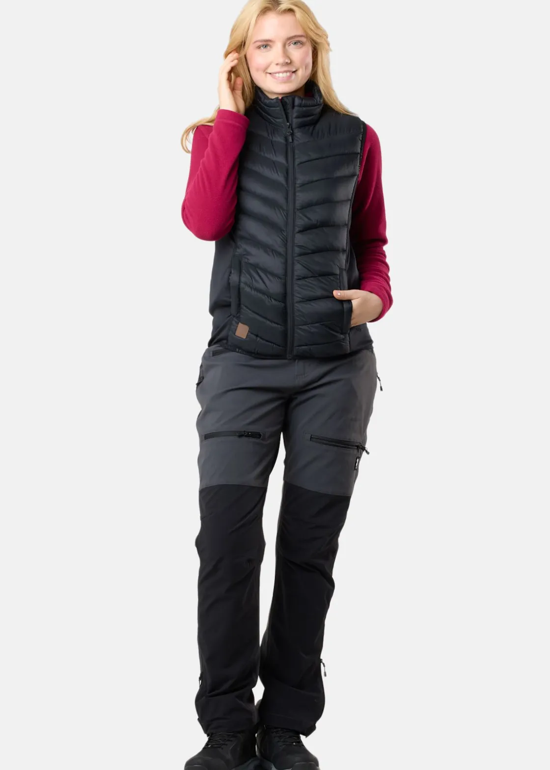Online X-trail Hybrid Vest W Black/Black