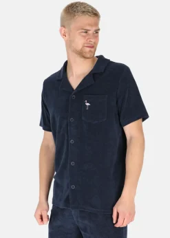 Blount & Pool Ibiza Terry Shirt Navy