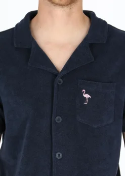 Blount & Pool Ibiza Terry Shirt Navy