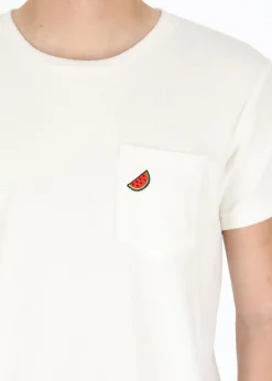 Discount Blount & Pool Ibiza Terry Tee Off White