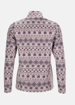 Best Swedemount Idre Fleece III W Dk. Mauve/Pale Mauve