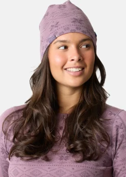 Outlet Swedemount Idre Wool Beanie Pale Mauve