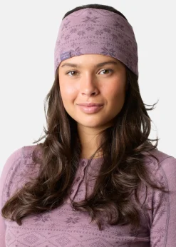 Outlet Swedemount Idre Wool Headband Pale Mauve