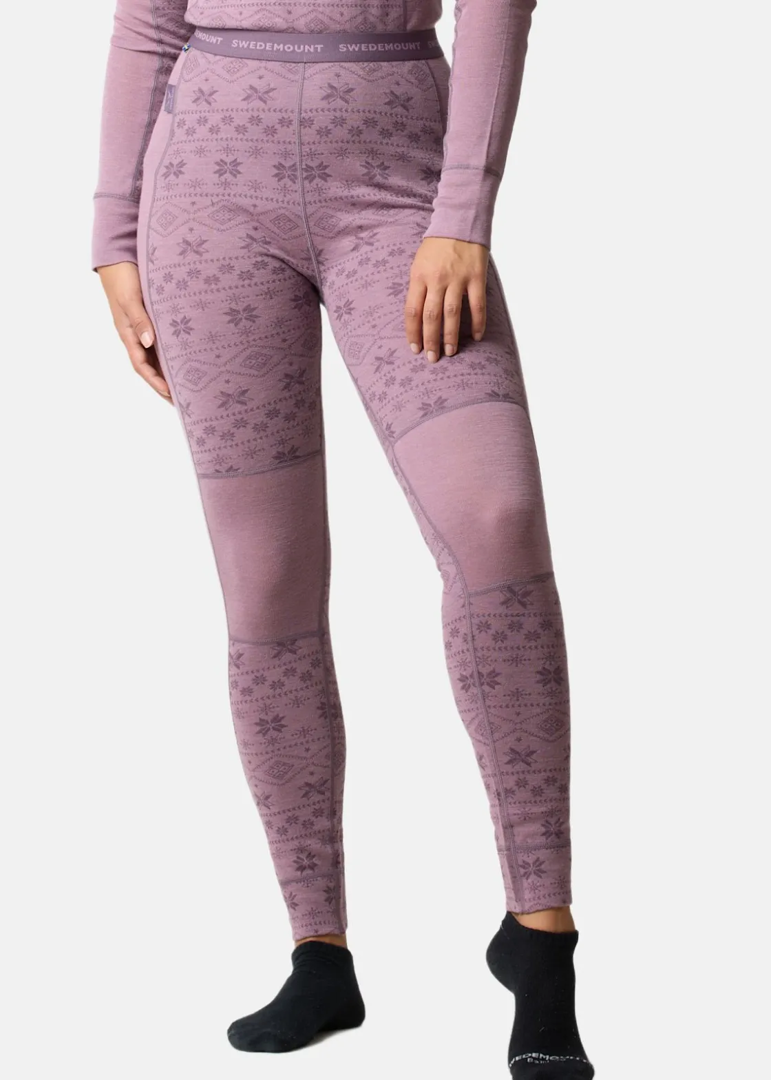 Outlet Swedemount Idre Wool Pants W Pale Mauve