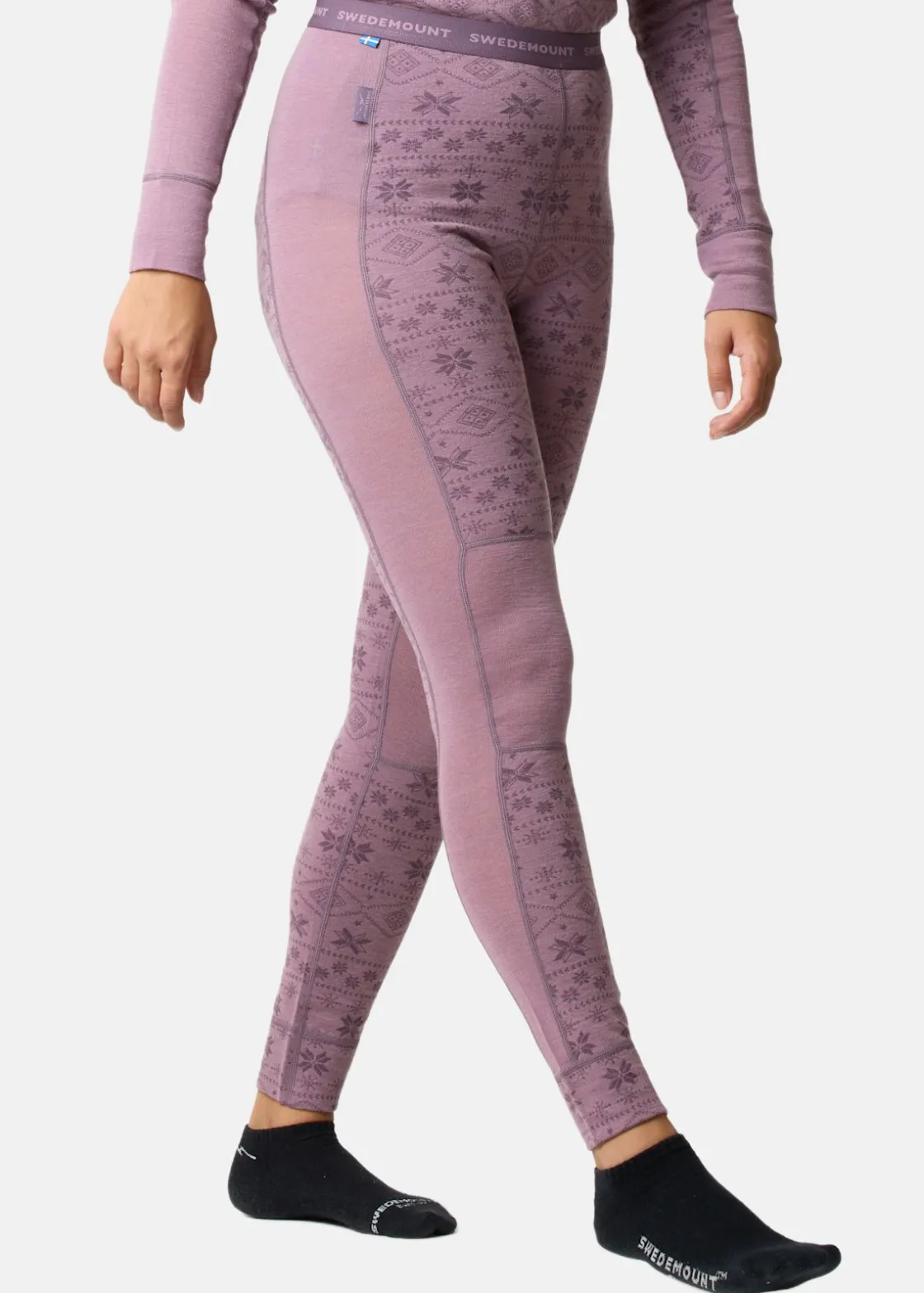 Outlet Swedemount Idre Wool Pants W Pale Mauve