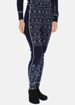 Outlet Swedemount Idre Wool Pants W Dk. Navy/Lt Blue