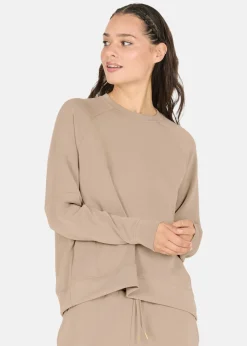 Outlet Athlecia Jacey W Crew Neck Vintage Khaki