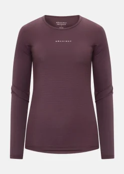 Best Röhnisch Jacquard LS Top Huckleberry