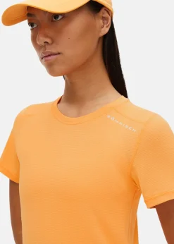 Discount Röhnisch Jacquard Tee Blazing Orange