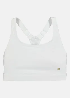 Hot Athlecia Jennie W Sports Bra White