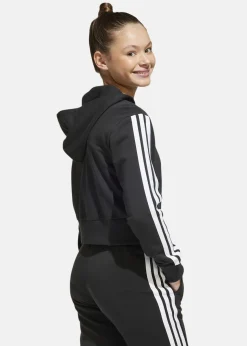 Sale Adidas JG 3S FT FZ CRO BLACK/WHITE