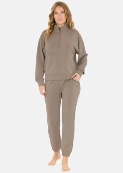 Best Athlecia Jillnana W Half Zip Greige