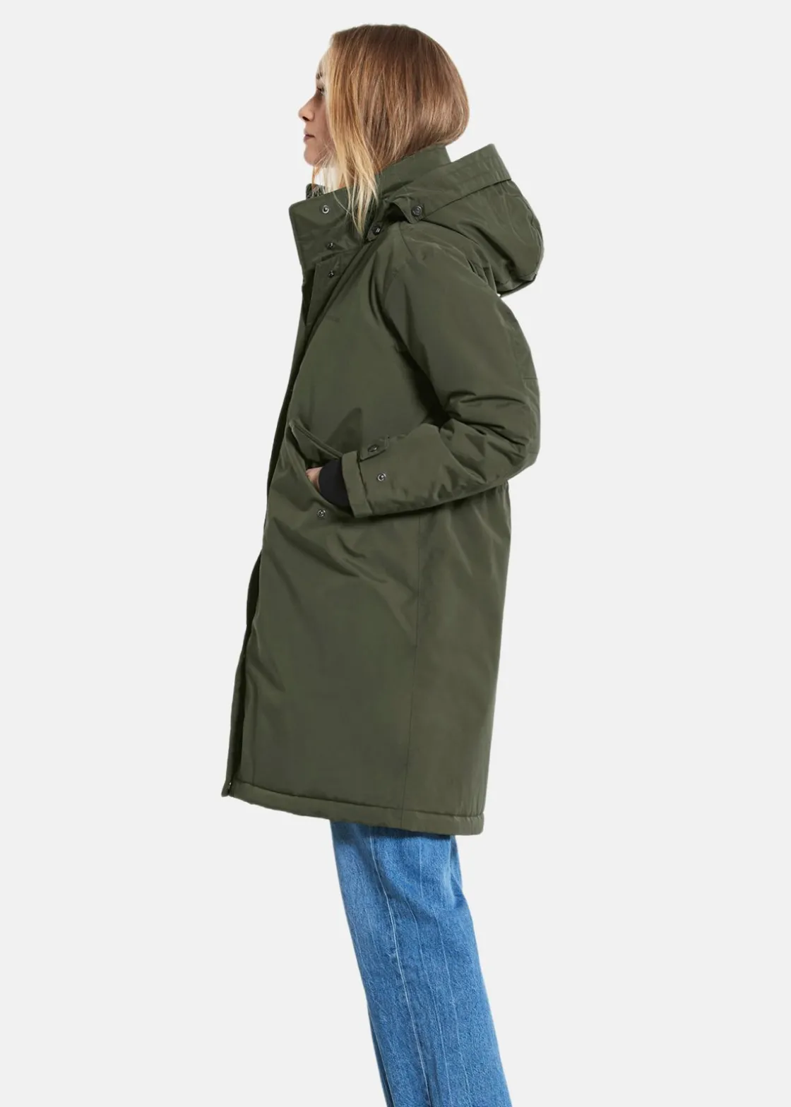 Outlet Didriksons JOSEFINE WNS PARKA Deep Green