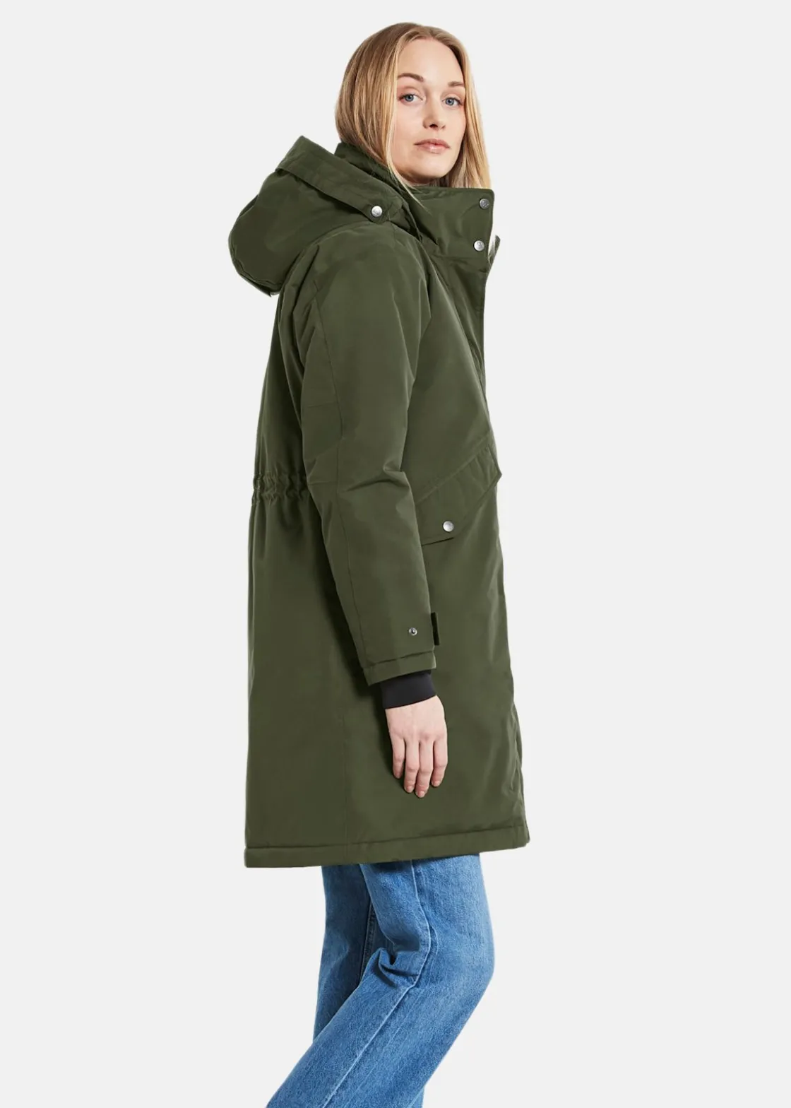 Outlet Didriksons JOSEFINE WNS PARKA Deep Green