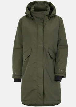 Outlet Didriksons JOSEFINE WNS PARKA Deep Green