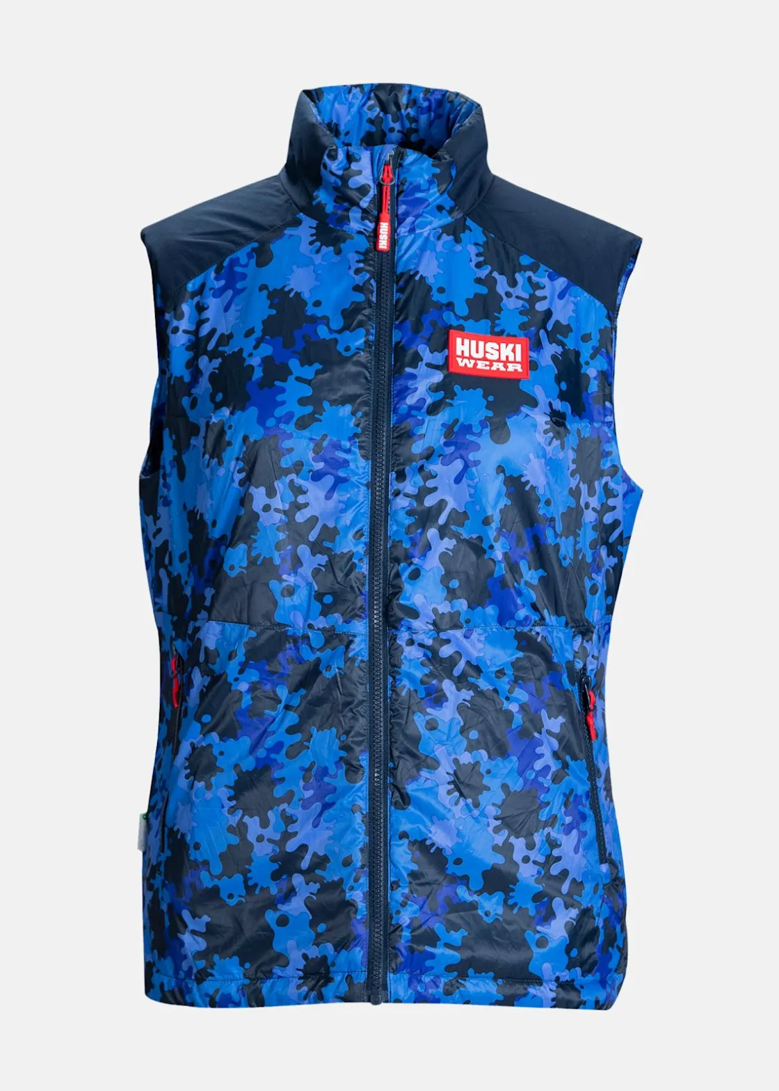 Huski Wear Jr Liner Vest Azure Camo
