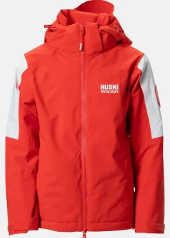 Online Huski Wear JR SKI JACKET Huski Red
