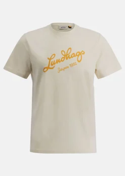 Lundhags Järpen Logo T-shirt M Chalk White
