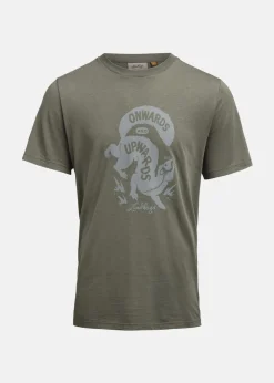 Hot Lundhags Järpen Printed T-shirt M Aloe Green