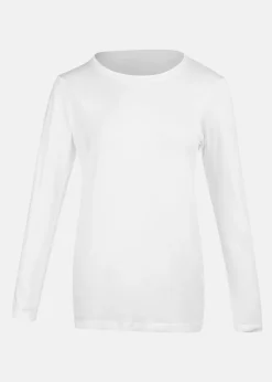 Best Athlecia Julee W Loose Fit L/S Seamless White