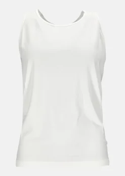Clearance Athlecia Julee W Loose Fit Seamless Top White