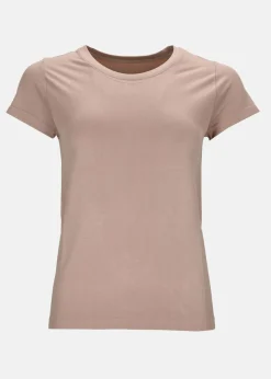 Clearance Athlecia Julee W Loose Fit S/S Seamless Rose Powder