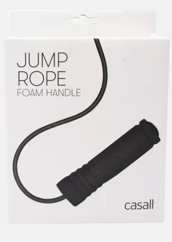 Sale Casall Jump rope foam handle Black