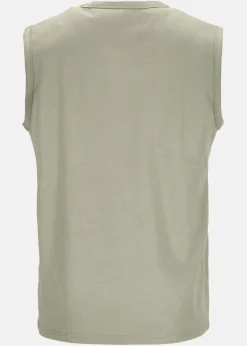 Clearance Saint Vincent Kansas Sleeveless Tee Salvia Green