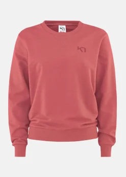Outlet Kari Traa KARI CREW DARK DUSTY ORANGE PINK