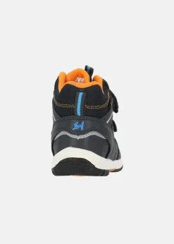 Sale Leaf Kasuri Navy/Orange