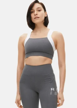 Clearance Röhnisch Kay Melange Sportsbra Dark Grey Melange
