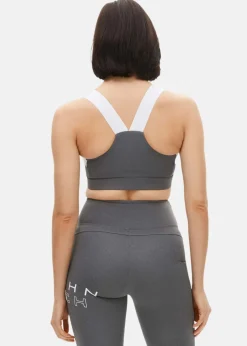 Clearance Röhnisch Kay Melange Sportsbra Dark Grey Melange