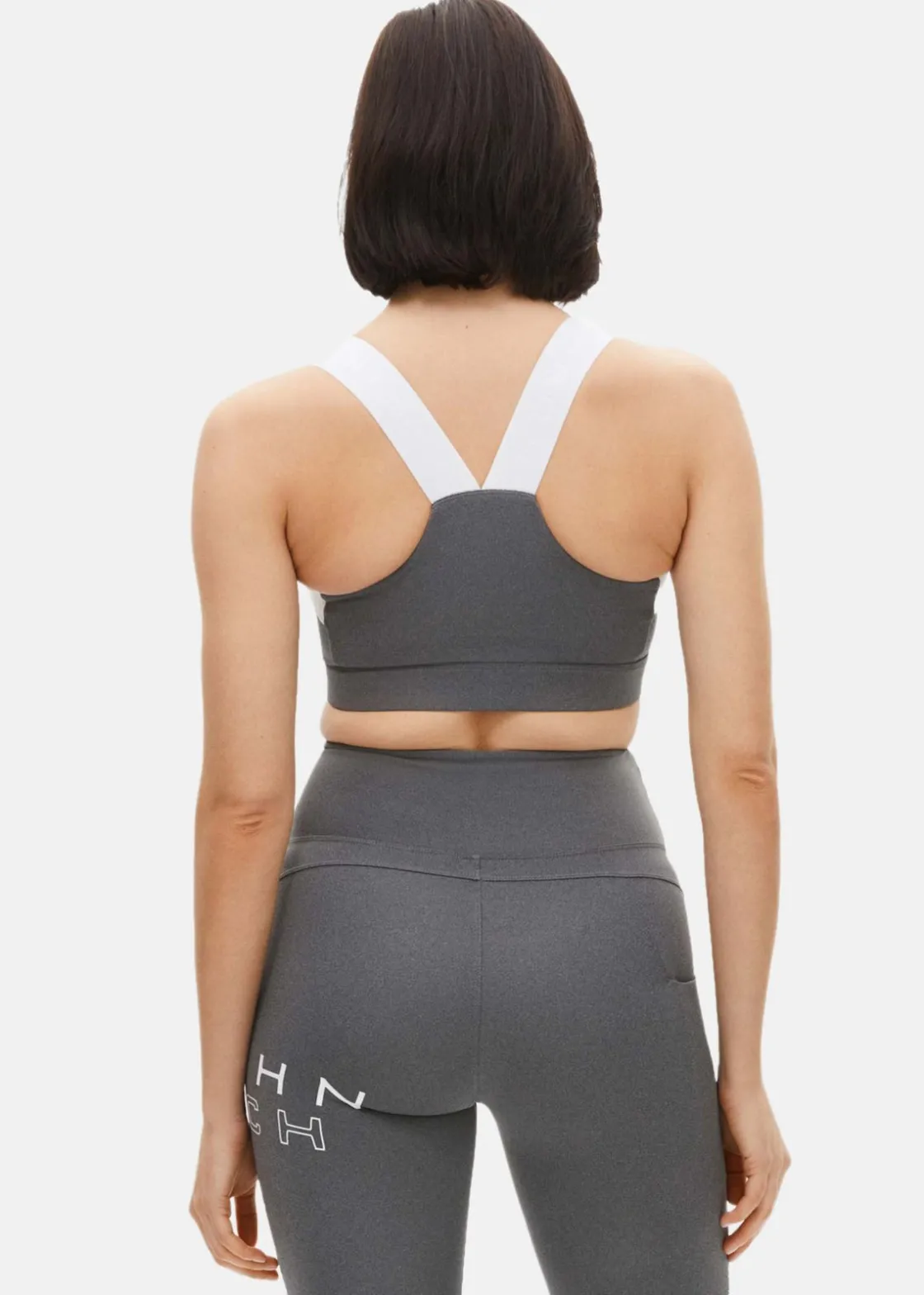 Clearance Röhnisch Kay Melange Sportsbra Dark Grey Melange