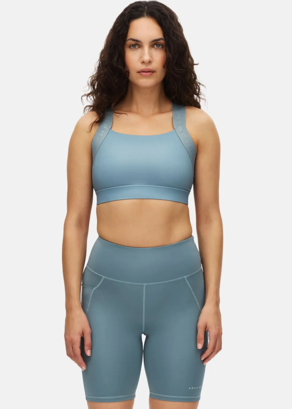 Clearance Röhnisch Kay Sports Bra Stormy Sea