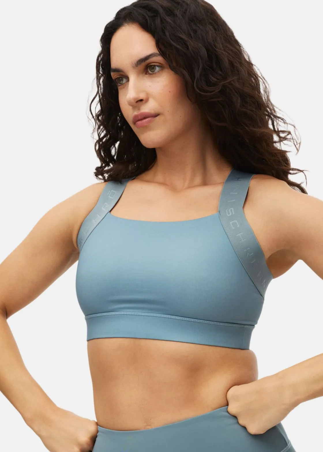 Clearance Röhnisch Kay Sports Bra Stormy Sea