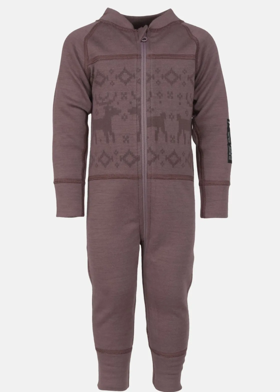 New Lindberg KÅBDALIS MERINO OVERALL DUSTY MAUVE