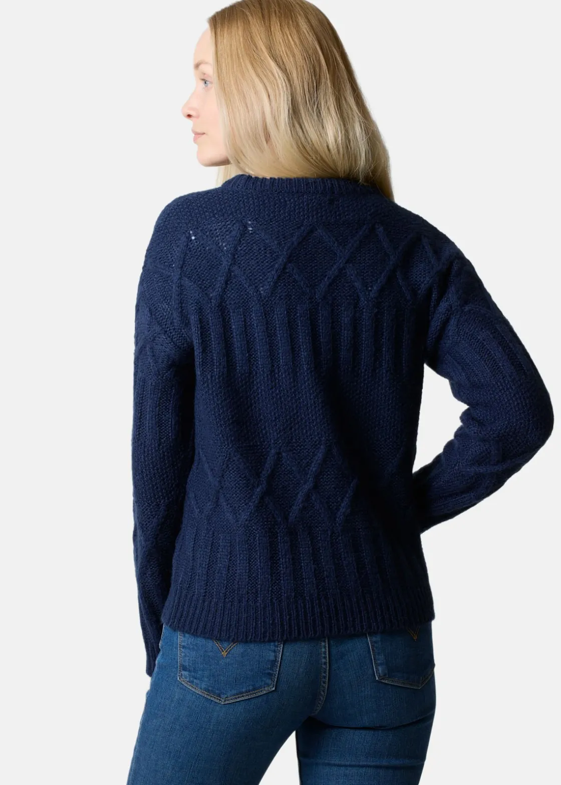 Discount Seaside Key West Knitted Sweater W Navy