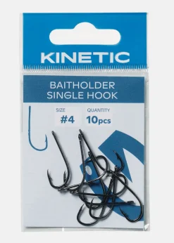 Sale Kinetic BAITHOLDER SINGLE HOOK BLACK