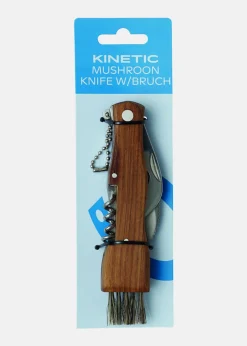 Outlet Kinetic MUSHROOM KNIFE W/BRUCH WOOD