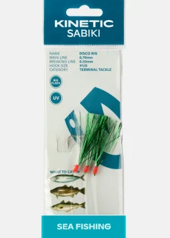 Sale Kinetic Sabiki Disco #1/0 Green/White Flash
