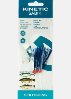 Best Kinetic Sabiki Disco #1/0 Blue/White Flash