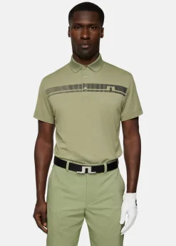 J.lindeberg Klas Polo Oil Green