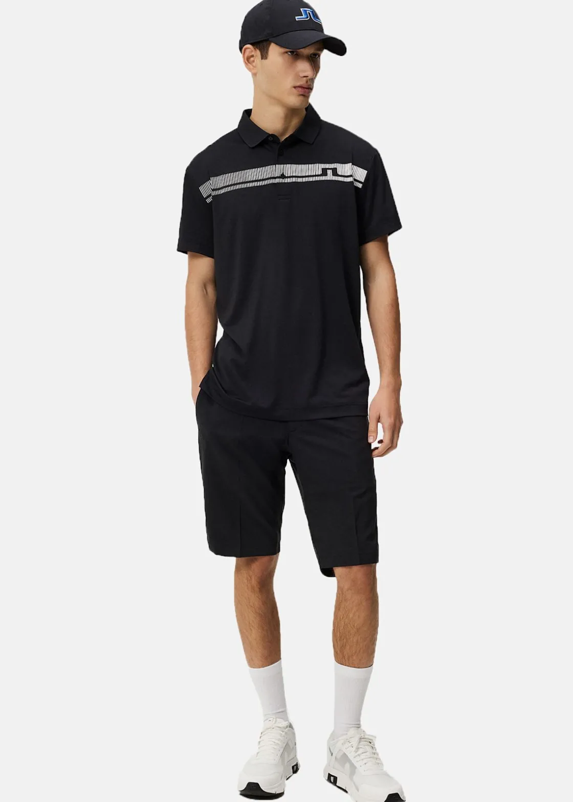 Discount J.lindeberg Klas Regular Fit Golf Polo Black