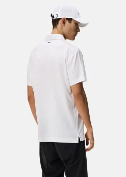 Outlet J.lindeberg Klas Regular Fit Golf Polo White