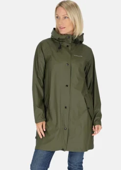 Best Swedemount Koster Long Coat W Dk Olive